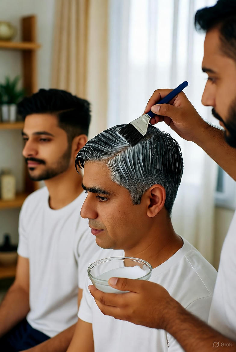 At-home hair color image